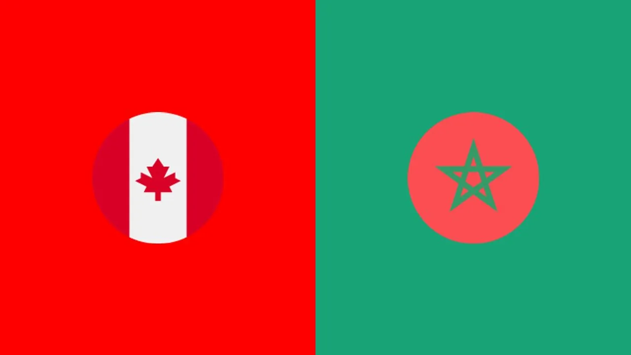 القنوات التي ستبث مباراة كندا والمغرب في دور الـ 16 من كأس العالم